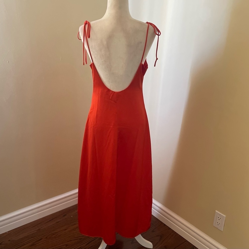 NWOT Jason Wu Women’s Rushed Front Strappy Dress - Picture 8 of 11